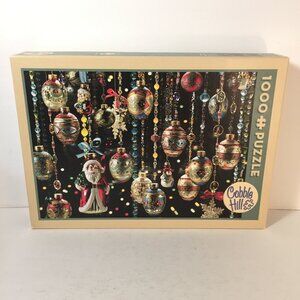 Vintage Christmas Ornaments Decorations 1000 Piece Jigsaw Puzzle Cobble Hill
